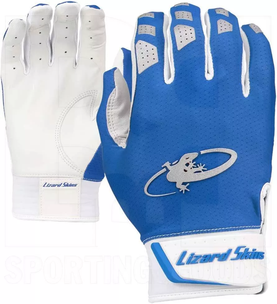 Lizard Skins Komodo V2 Baseball/Softball Batting Gloves Royal Blue