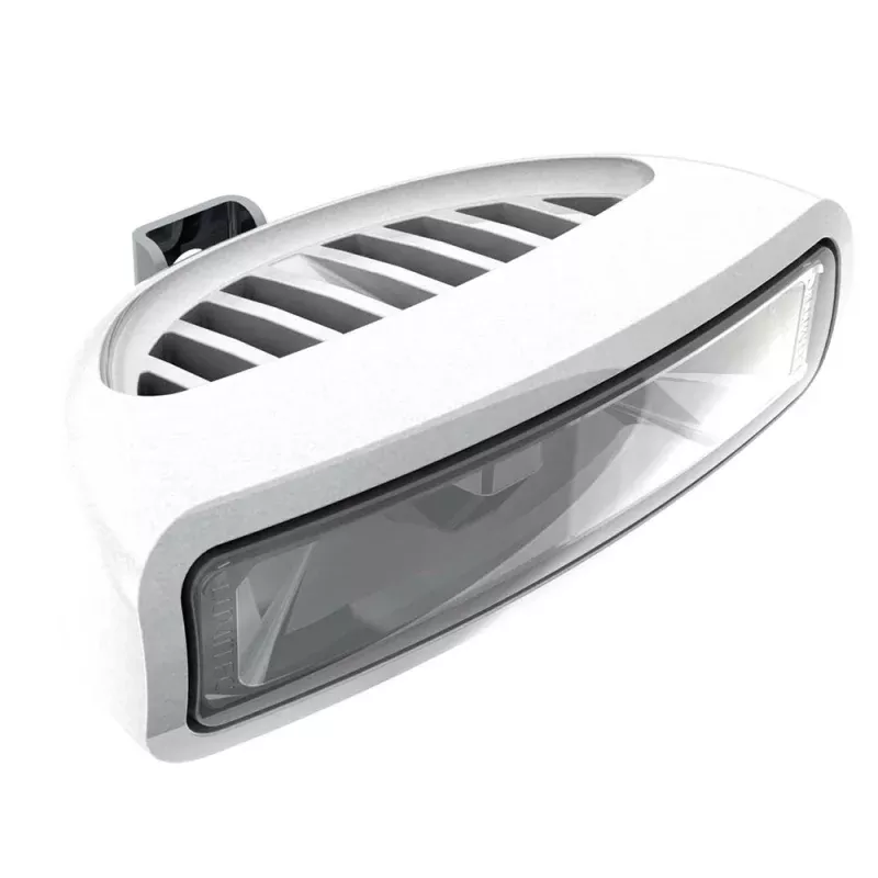 Lumitec Caprera3 Spreader Light – White/Red Dimming – White Housing
