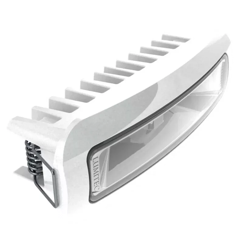 Lumitec Capri3 Spreader Light – White Dimming – White Housing
