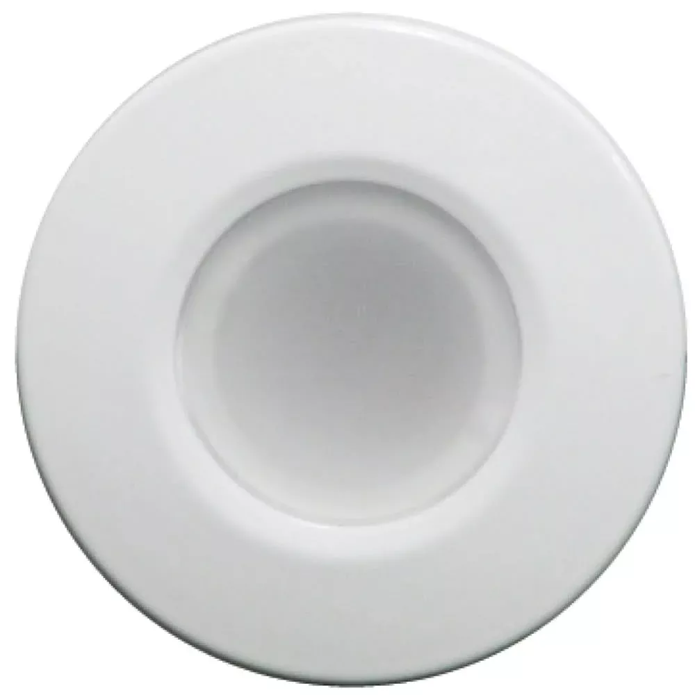 Lumitec Orbit Flush Mount Down Light – Blue Non-Dimming, Red Non-Dimming & White Dimming w/White Housing | 112528