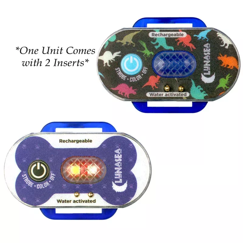 Lunasea Child/Pet Safety Water Activated Strobe Light – Blue Case