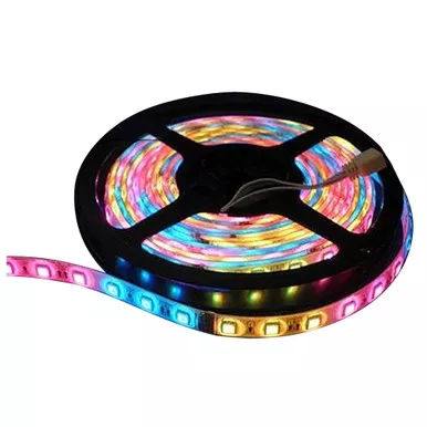Lunasea IP68 Red Green Blue LED Strip Light, 5M