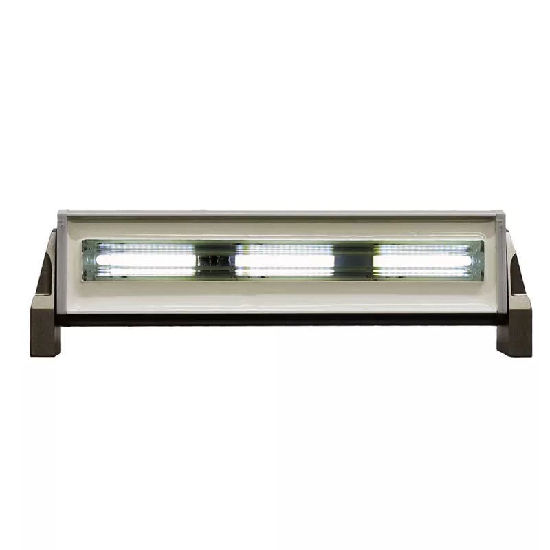 Macris Industries ALPHA6 6 Waterproof Fixed LED Lightbar – White – 12W – 2,000 Lumens