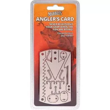 Marbles 421 Stainless Fishing Card Survival Tool Wallet Size