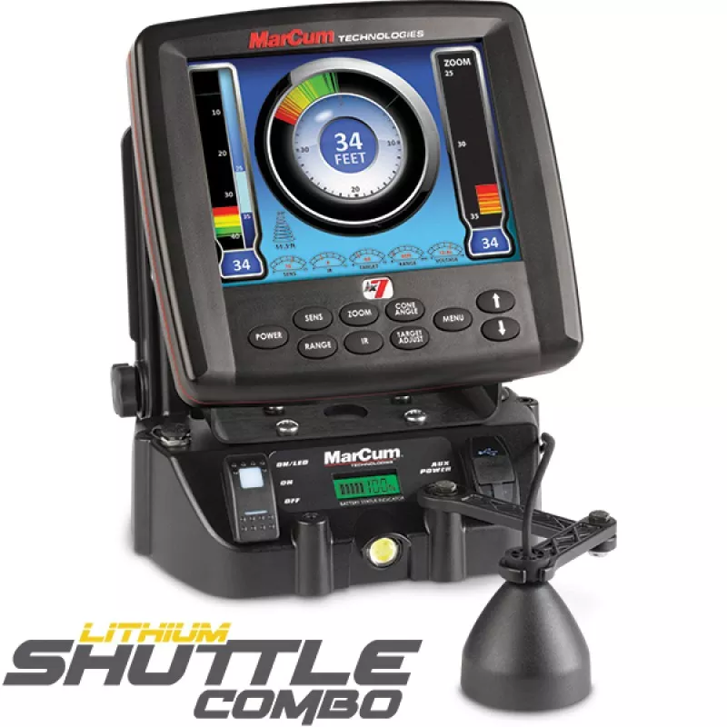 MARCUM TECHNOLOGIES LX-7LI Lithium Combo Sonar System