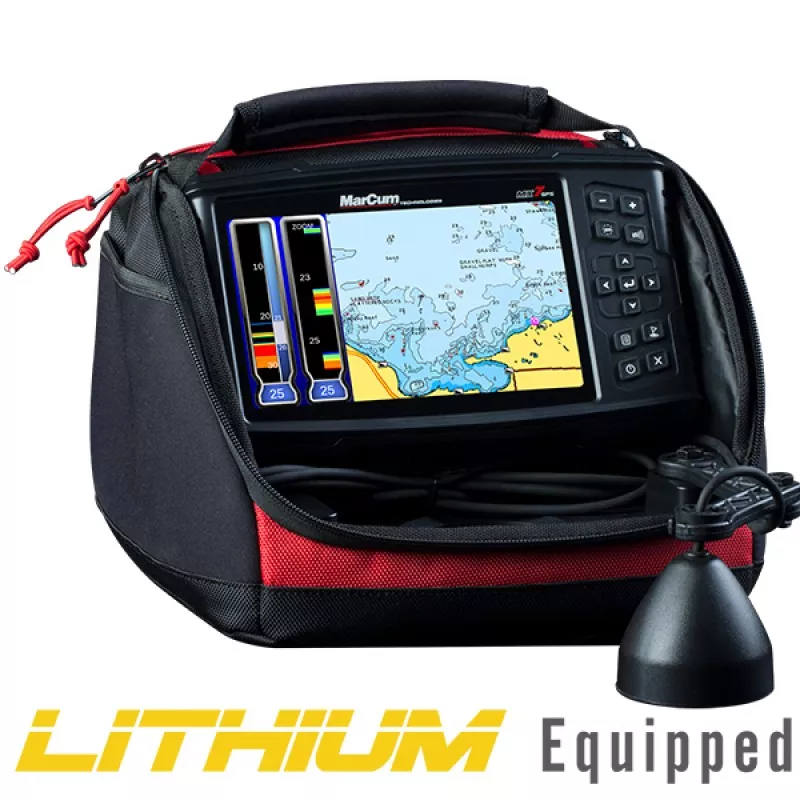 MARCUM TECHNOLOGIES MX-7GPS Lithium Equipped GPS / Sonar System