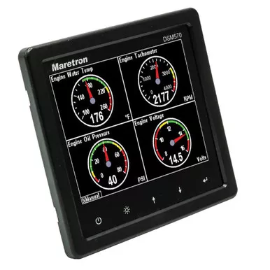 Maretron DSM570 5.7-Inch Color Display, Black Enclosure