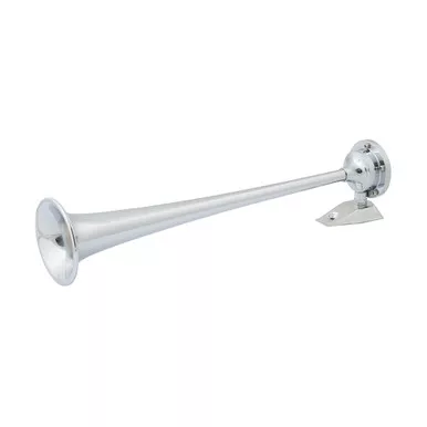 Marinco 12V Chrome Plated Single Trumpet Air Horn