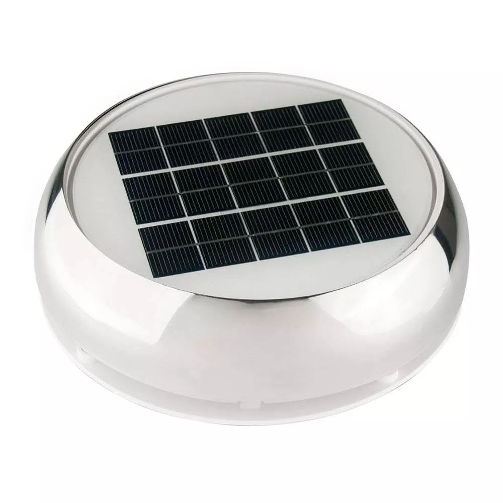 Marinco 4″ Day/Night Solar Vent – Stainless Steel [N20804S]
