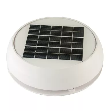 Marinco 4-Inch Day/Night Solar Vent - White