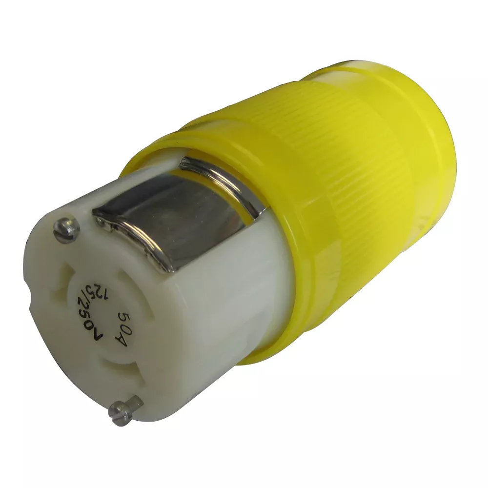 Marinco 50A 125/250V Locking Connector [6364CRN]