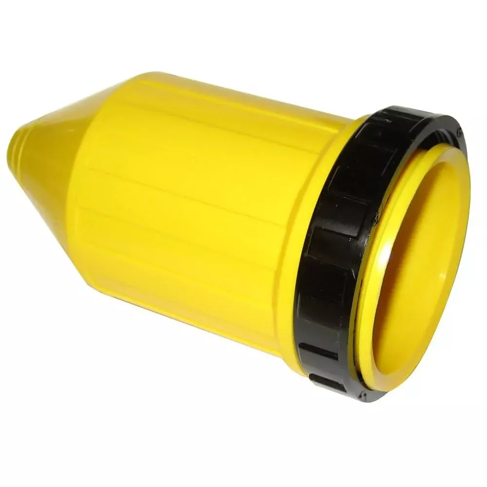 Marinco 7715CRN Weatherproof Cover with Threaded Sealing Ring - 7715CRN