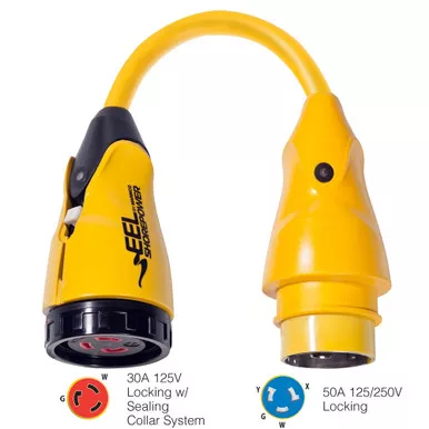 Marinco P504-30 EEL Shore Power Pigtail Adapter