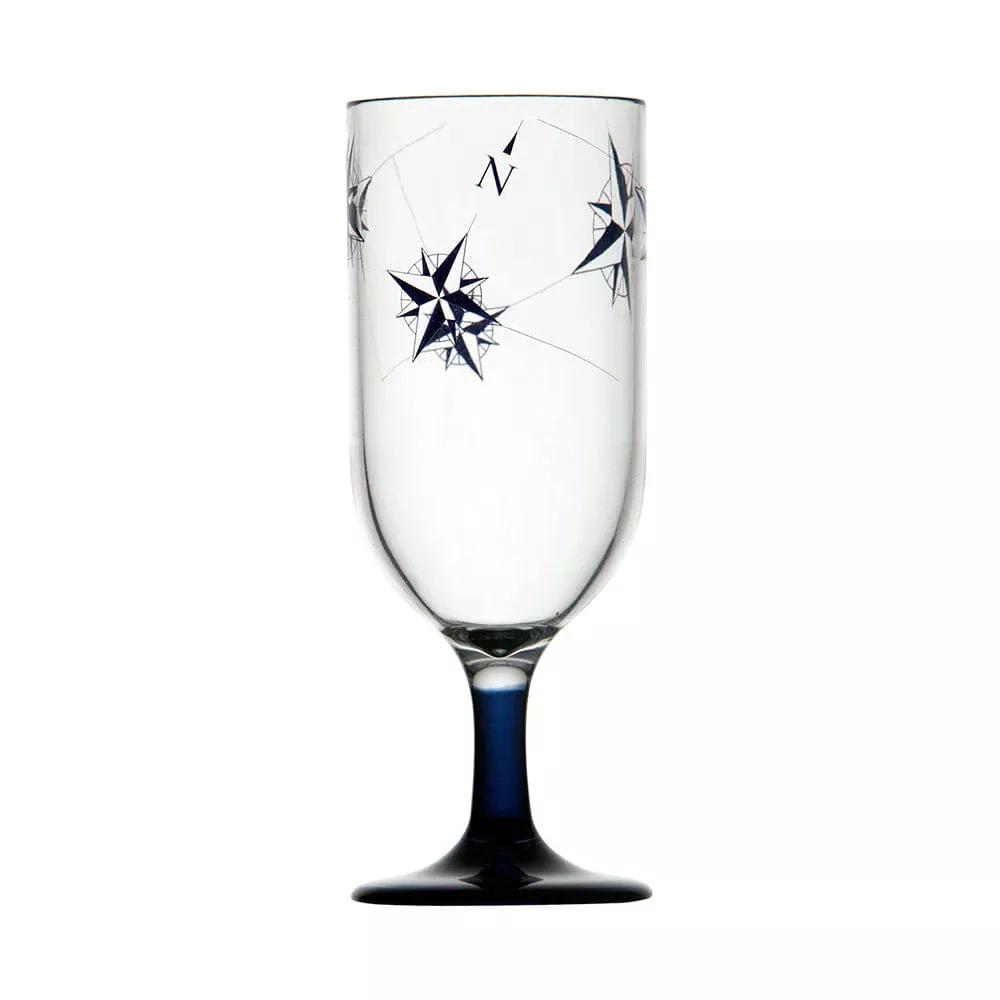 Marine Business Mini Champagne Flute - NORTHWIND - Set of 6