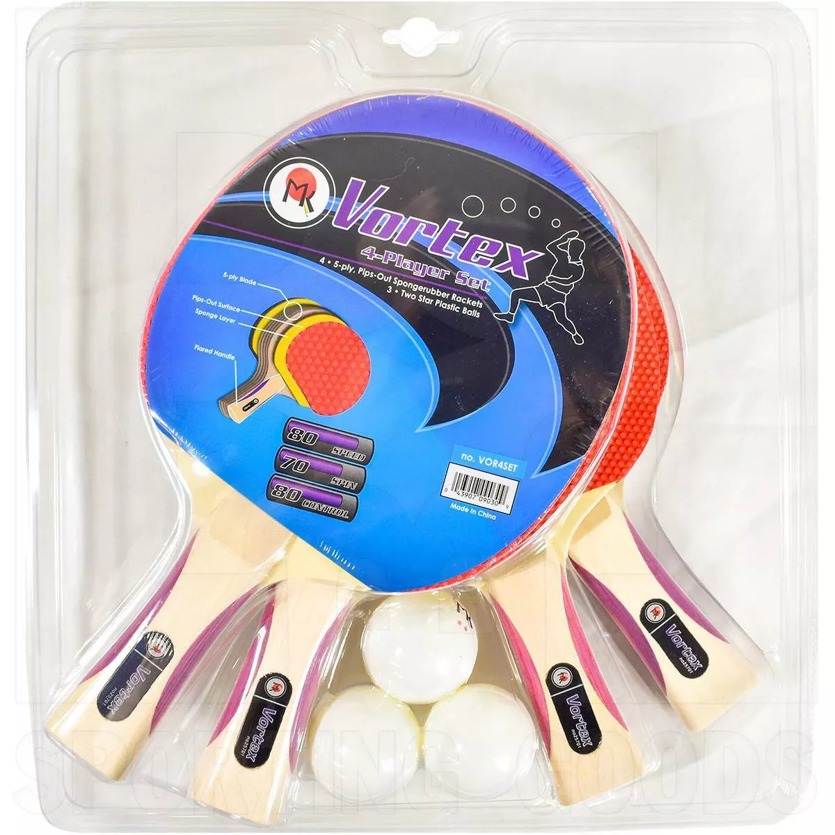 Martin Kilpatrick Vortex TT 4-Player Set