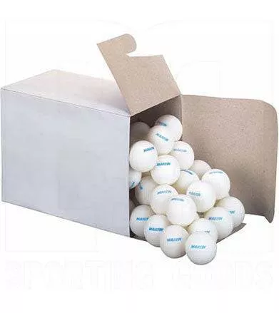 Martin Practice Table Tennis 40+mm Plastic Balls Box/72