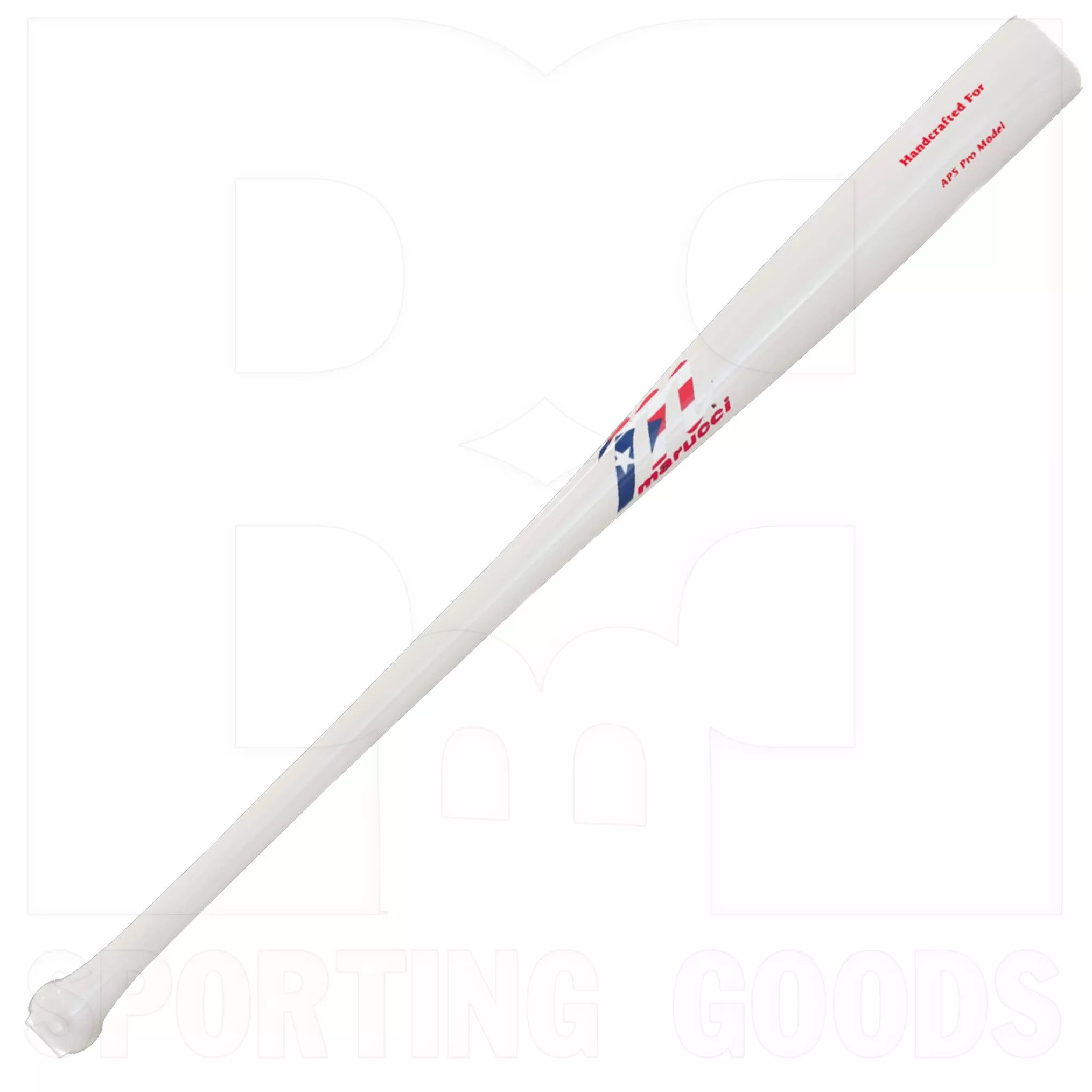Marucci AP5 Puerto Rico Flag Limited Edition Pro Maple Wood Bat White