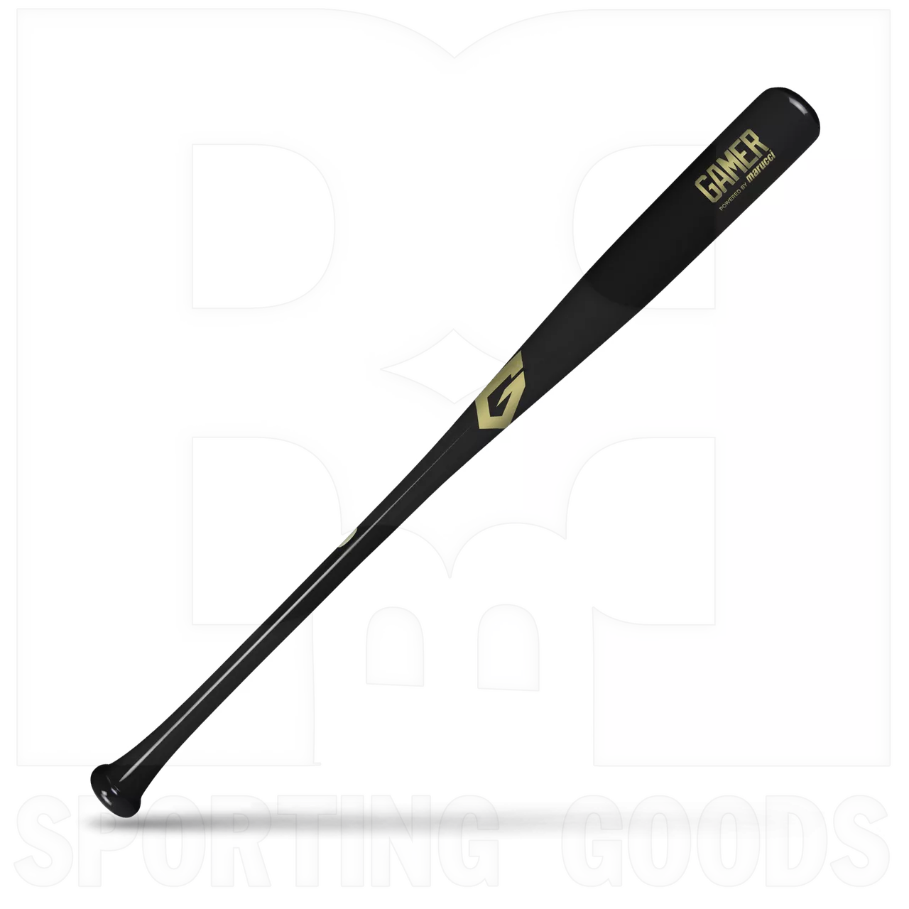 Marucci Gamer Hard Maple Wood Baseball Bat Black