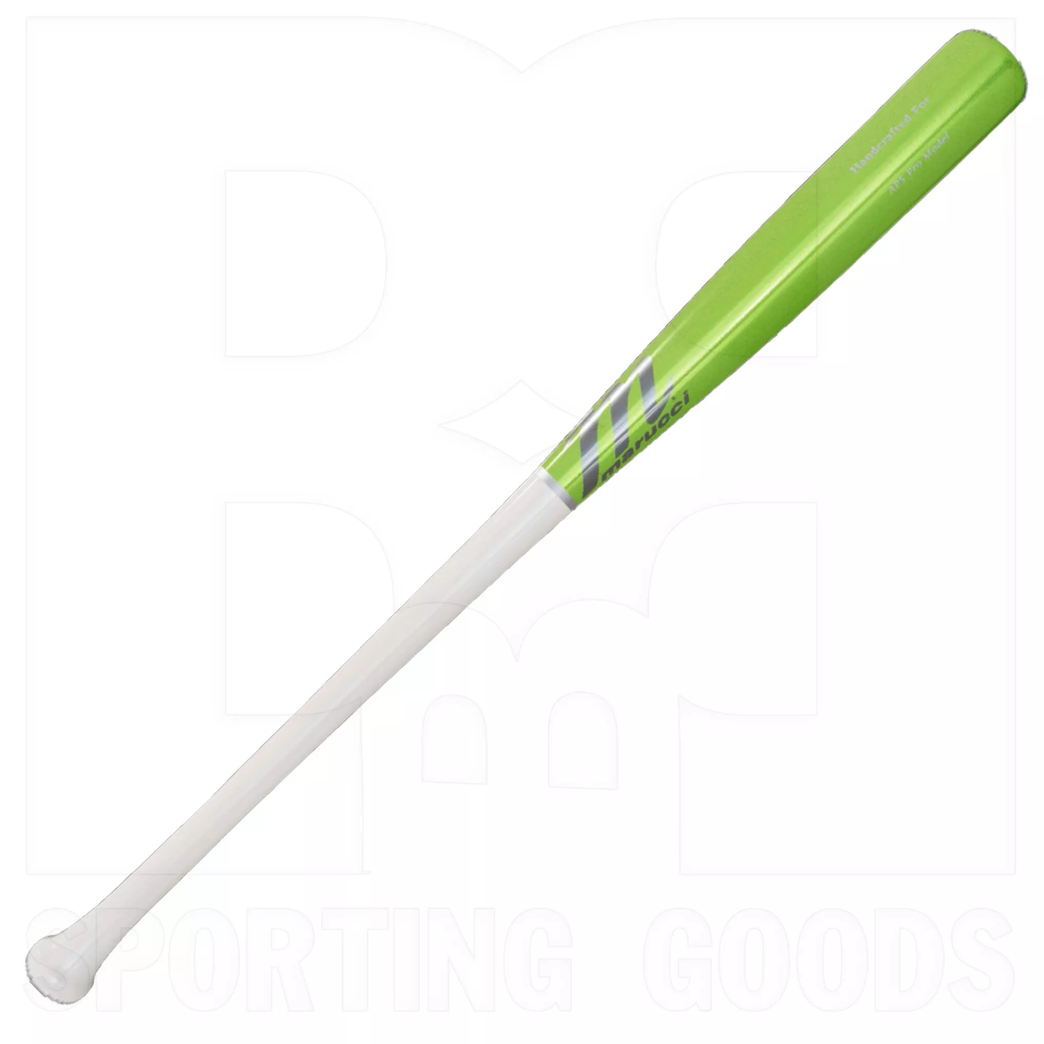 Marucci Pro AP5 Maple Wood Baseball Bat White/Lime