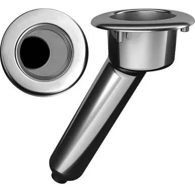 Mate Series Elite 30° Round Top Stainless Rod Holder