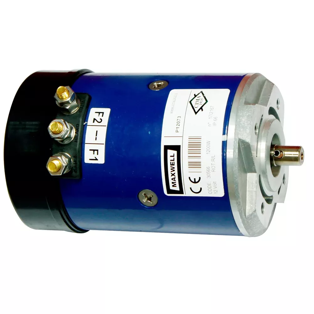 Maxwell Motor Cima – 1200W – 12V – 4-Hole Flange | P12073