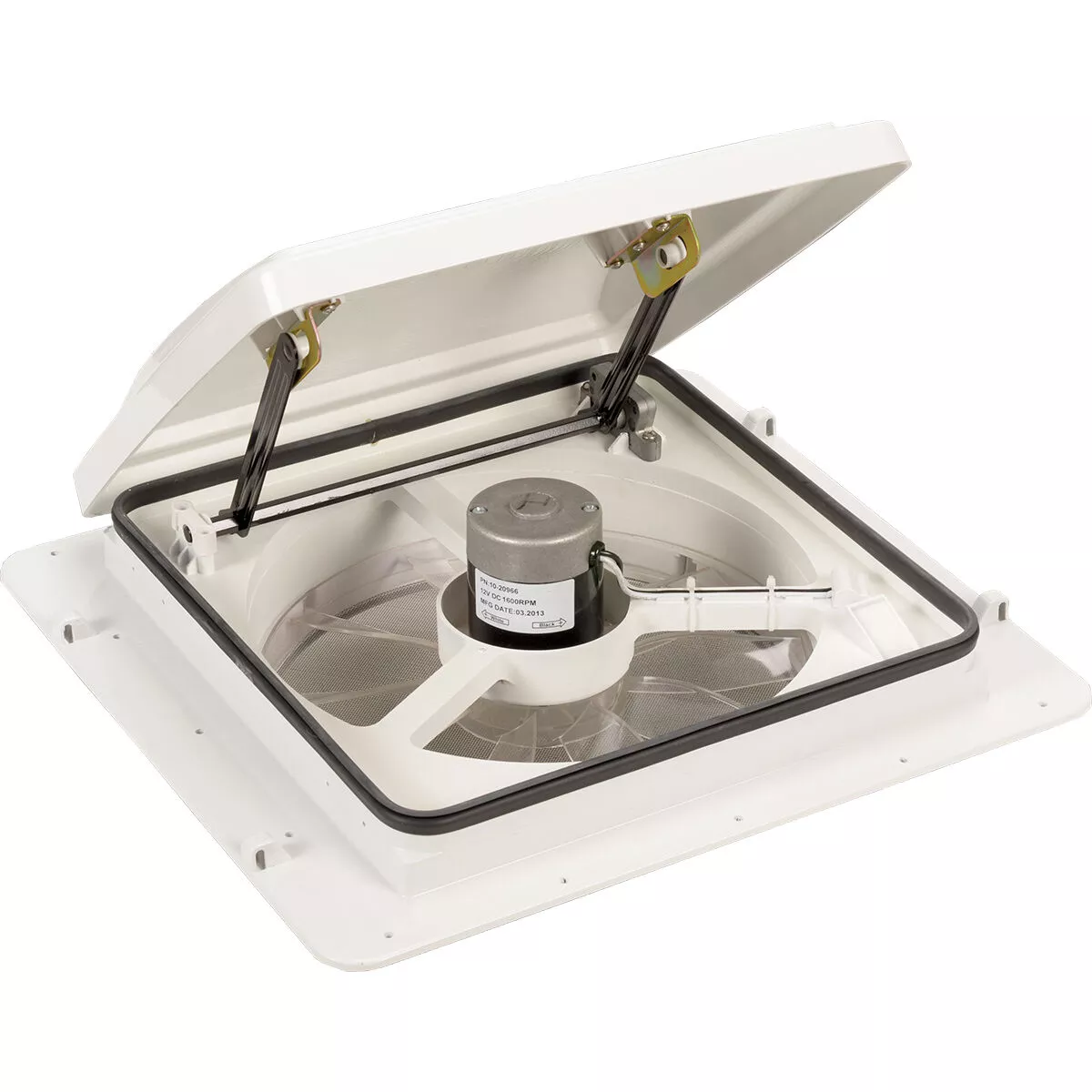 MAXXAIR MAXXFAN PLUS, White Lid