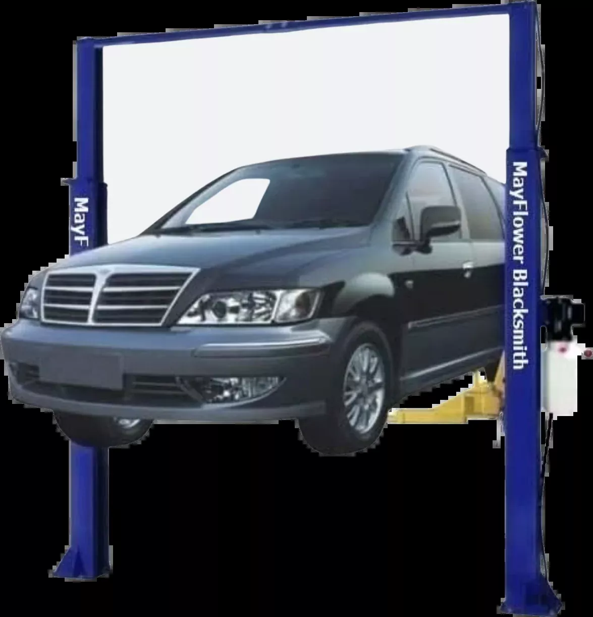 Mayflower Tools Blacksmith Two Post Car Lift Max Lift Height 71″ CF9000 New