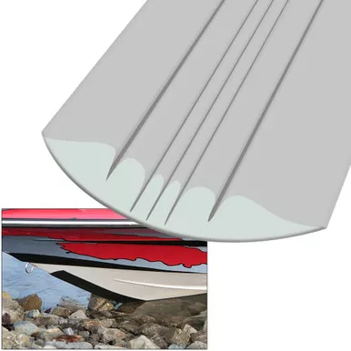 Megaware KeelGuard 6-Foot Keel Protector - Light Gray