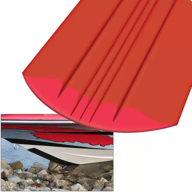 Megaware KeelGuard 8-Foot Keel Protector - Red