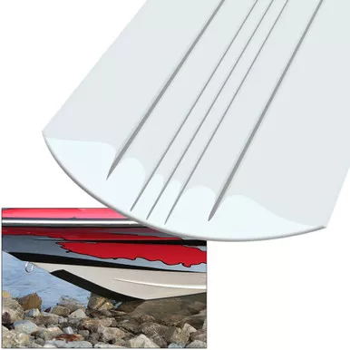 Megaware KeelGuard 8ft White Hull Keel Protector