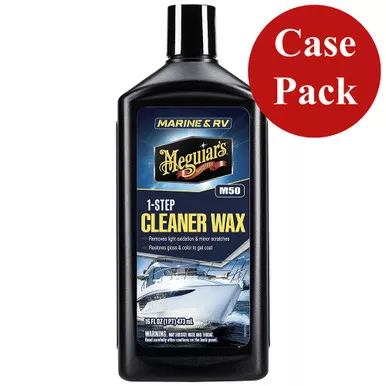 Meguiar's Boat/RV Cleaner Wax - 16oz Case of 6