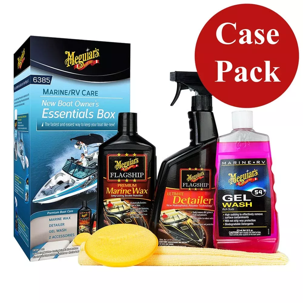 Meguiar’s New Boat Owners Essentials Kit – *Case of 6*