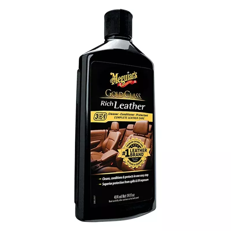 Meguiars Gold Class Rich Leather CleanerConditioner – 14oz