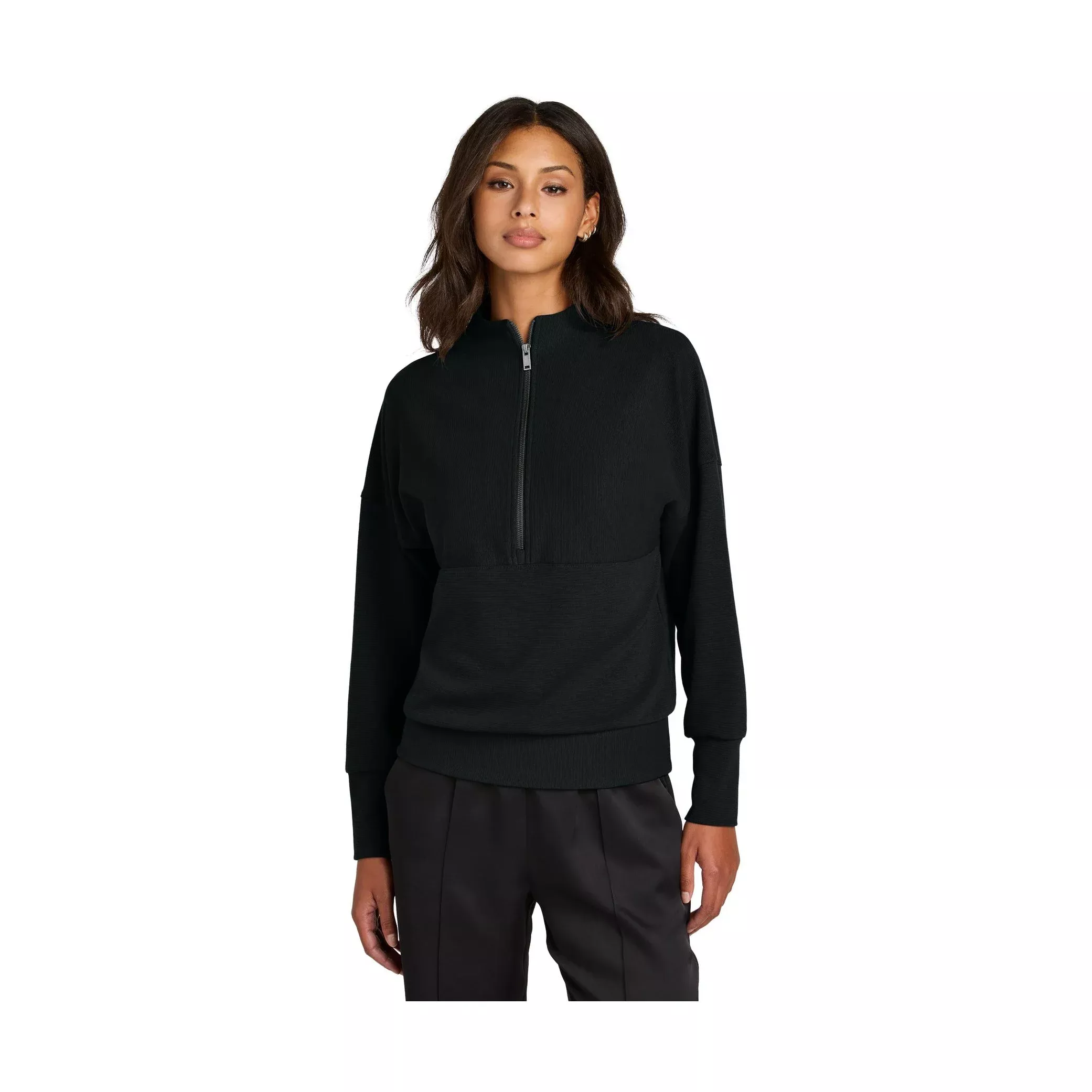 Mercer+Mettle Women’s Linear Texture 1/4-Zip MM3041