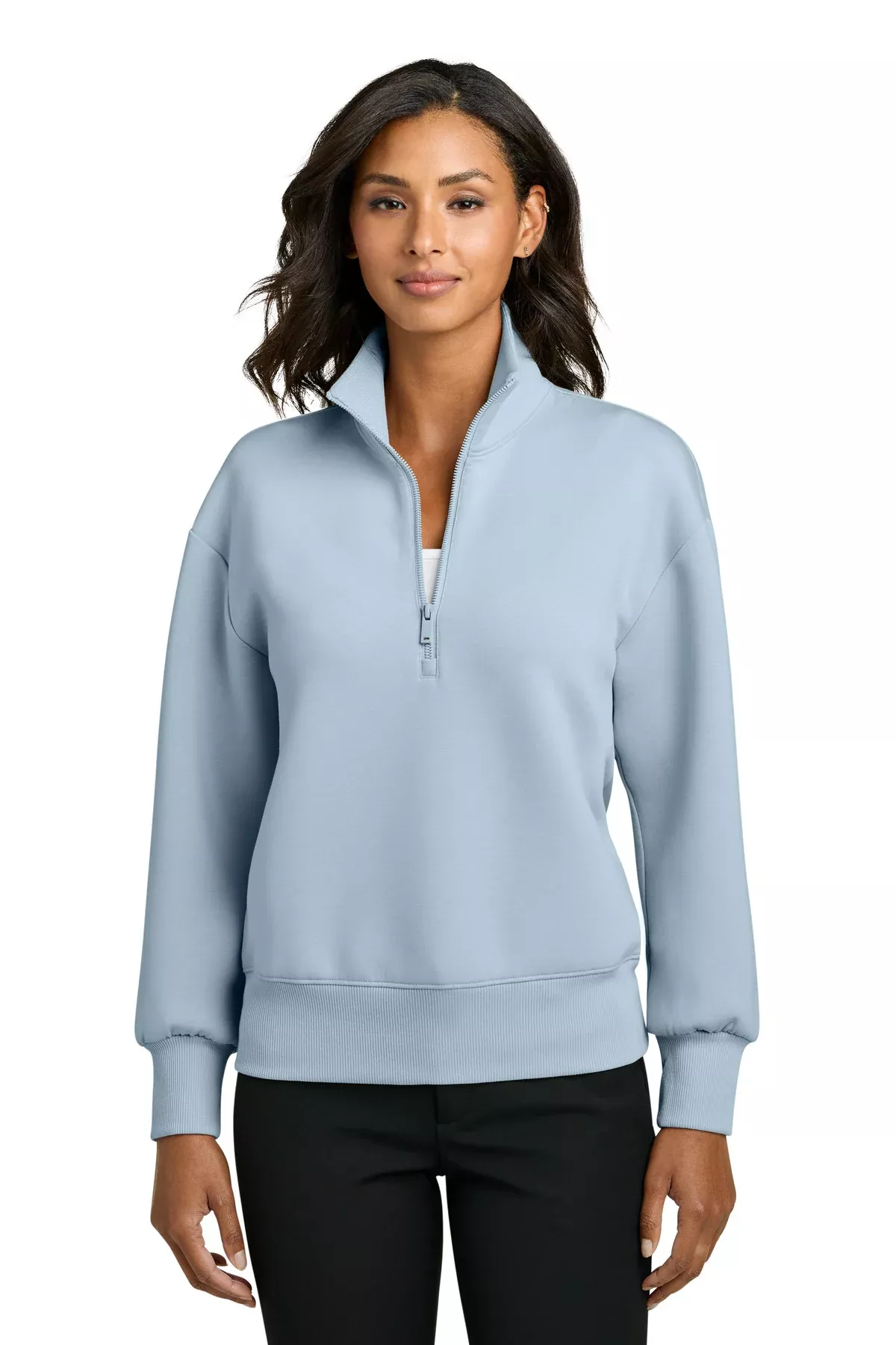 Mercer+Mettle Women's Soft Spacer 1/4-Zip MM3101
