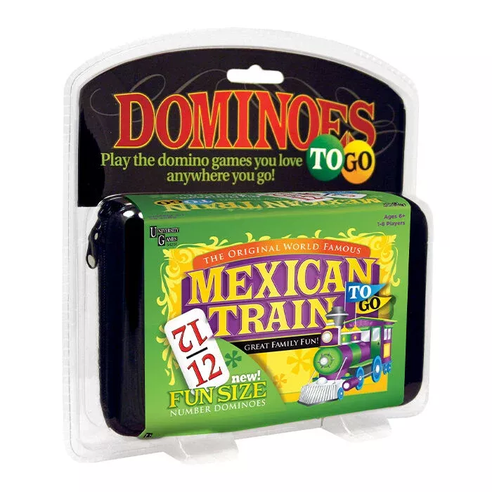 Mexican Train To Go Dominoes