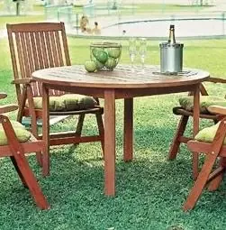 Milano Outdoor Round Dining Table