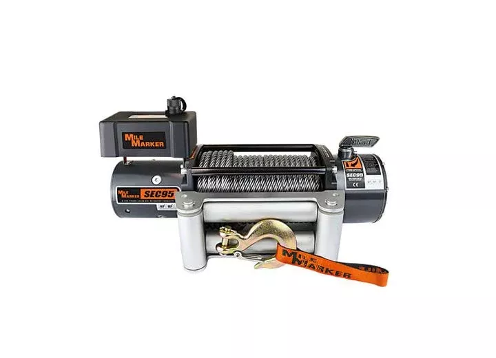Mile Marker SEC95 9500 LB Winch, Steel Cable• 76-50246BW