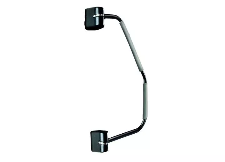 Milenco Large Security Hand Rail Black with 3 Keys• 3940