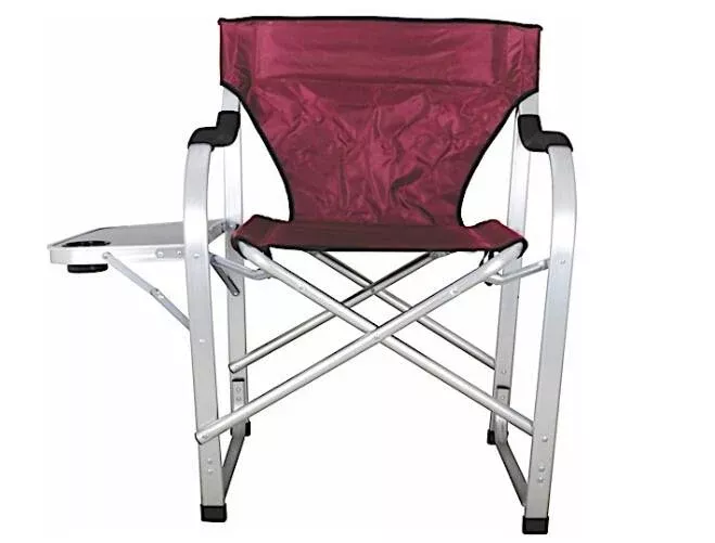 Ming's MarkHeavy-Duty Burgundy Director Chair• SL1215