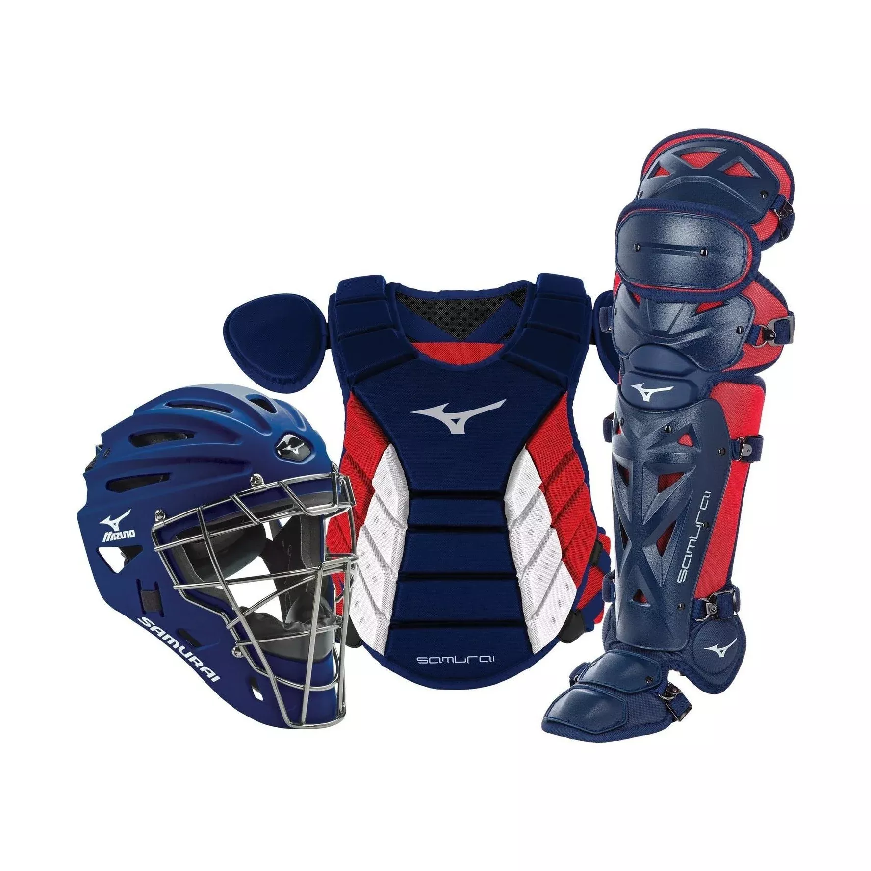 Mizuno Adult Samurai Baseball Boxed Catcher's Gear Set 15"