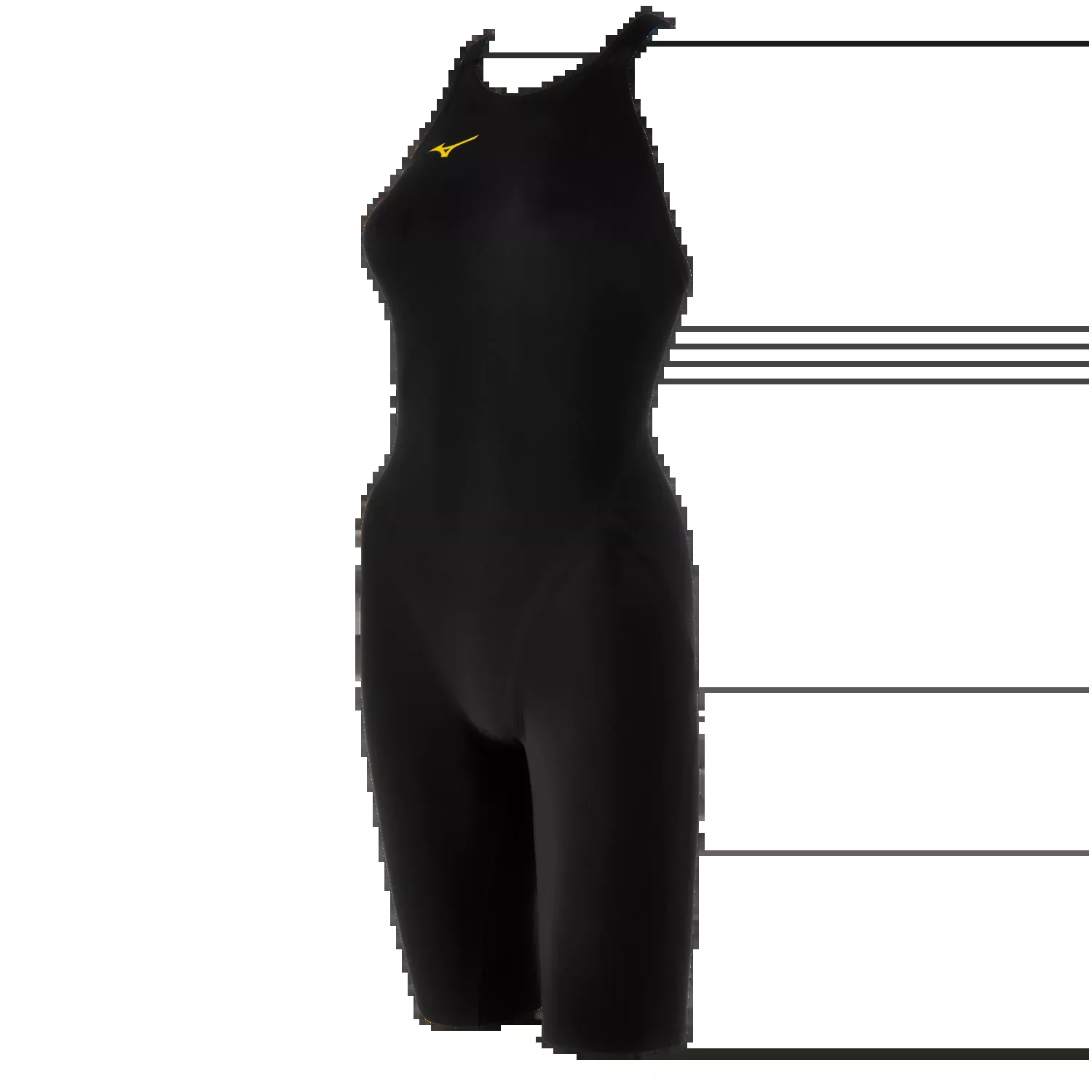 Mizuno Women's GX-Sonic 6 Emotional Techniques Technical Swimsuit Closedback