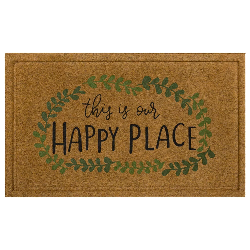 Mohawk Home Happy Place Doormat, 18" x 30"