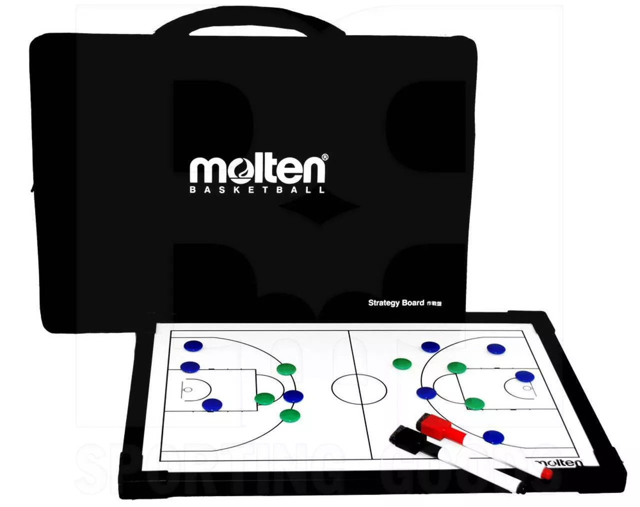 Molten Basketball Strategy Board Coach Black