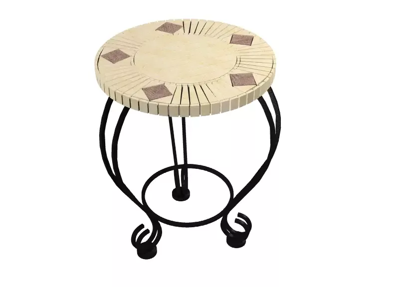Mosaic Ceramic Tile Table