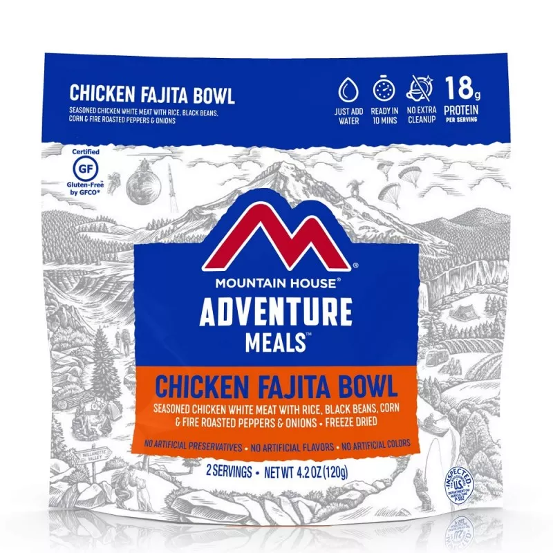MOUNTAIN HOUSE Chicken Fajita Bowl Pouch
