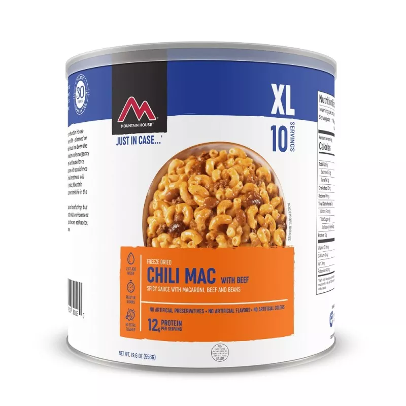 MOUNTAIN HOUSE Chili Mac with Beef #10 Can