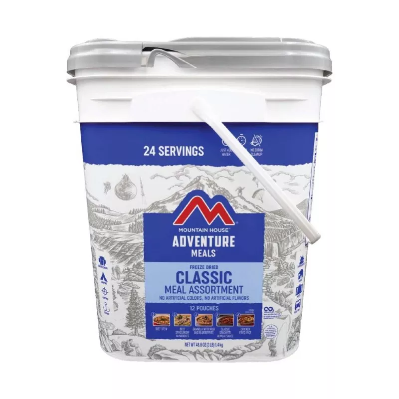 MOUNTAIN HOUSE Classic Assortment Bucket 12 Pchs