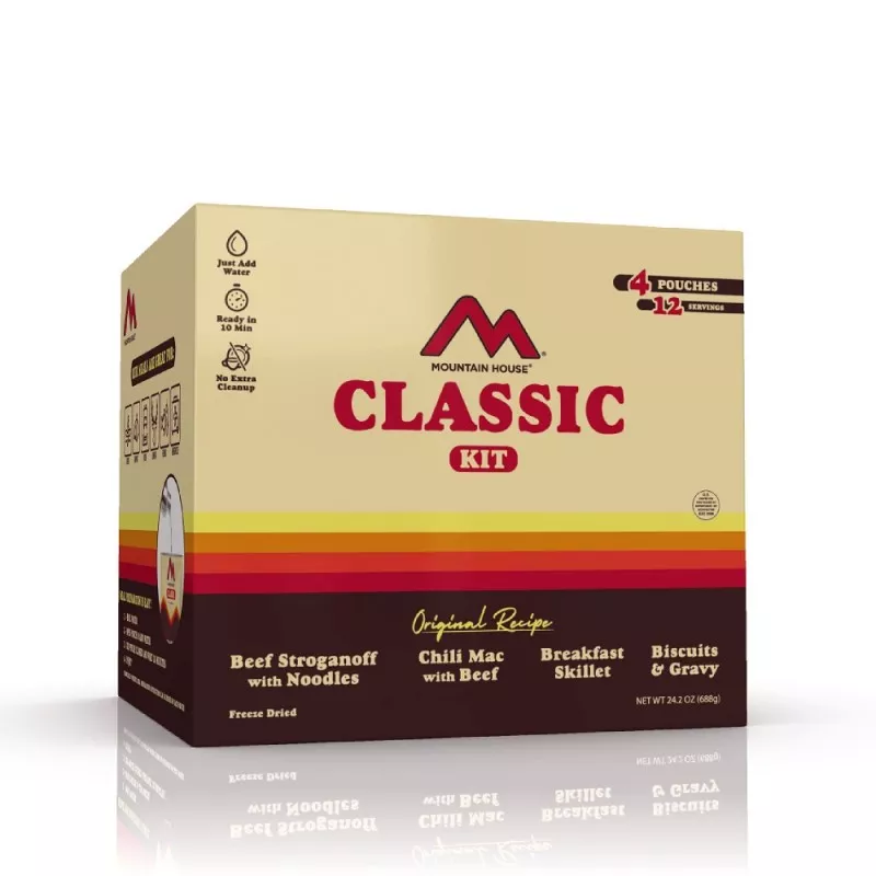 MOUNTAIN HOUSE Classic Meals Variety Kit 4 Pchs