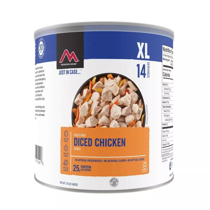 MOUNTAIN HOUSE Diced Chicken #10 Can